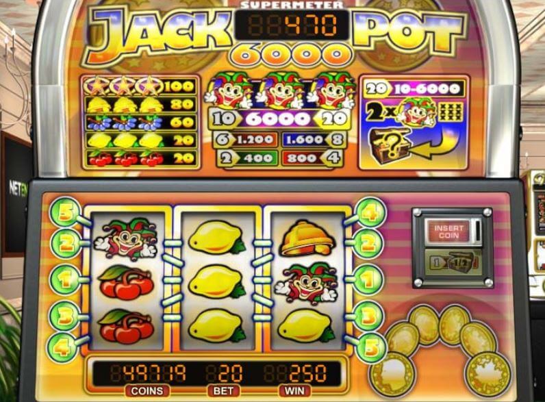 Jackpot6000 spilleautomat
