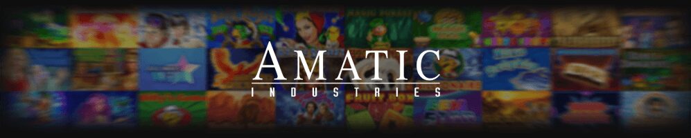 Amatic Industries banner