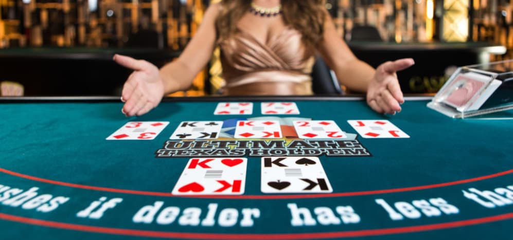 Casino Hold'em Poker dealer kort