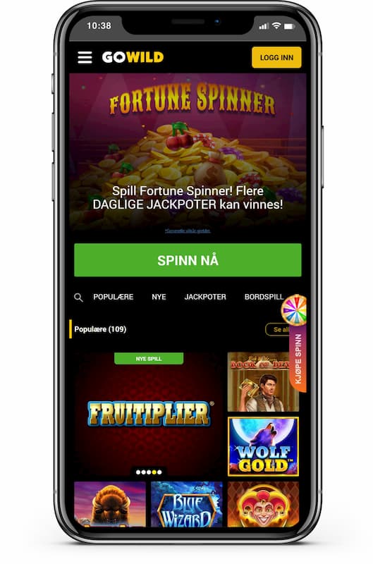 GoWild mobilcasino